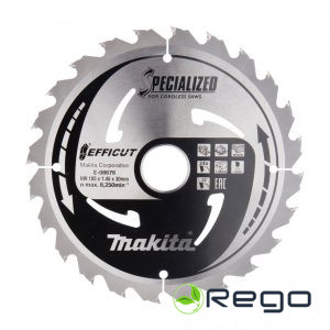 Makita Zāģripa EFFICUT 185x30x1.4mm, 24 zobi (E-08676)