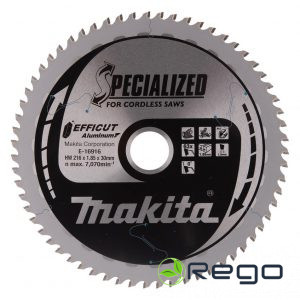 Makita Zāģripa alumīnijam, 216 x 30 mm, 63T EFFICUT T.C.T. (E-16916)