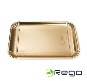 Kartona paplāte zelta 35x26.5 Alfatec