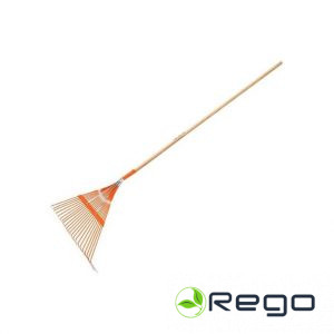 Truper Lapu grābeklis ar 22 tērauda zariem un koka kātu, 161 cm (EMX-22)