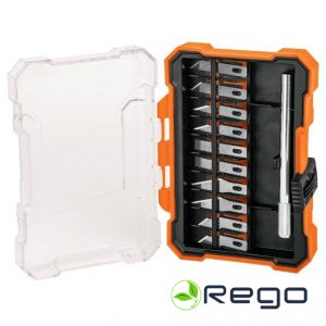 Truper Nažu komplekts ar futrāli, 11gab (EXA-11)