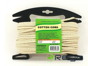 Virve vītā kokvilna d5x20m+plastm.tur.