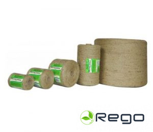 Aukla vītā džuta/ sintētika 2mm 500g kart. spole