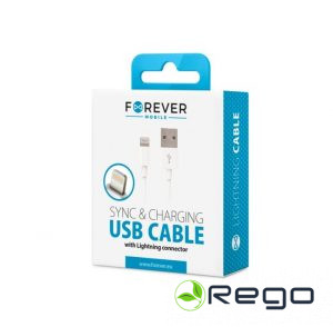 Forever kabelis USB - Lightning 1m 1A