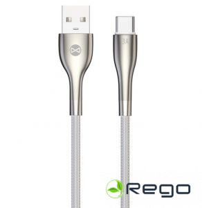 Forever Sleek Kabelis USB / USB-C 1.0 m / 3A