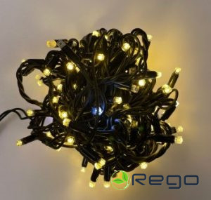 LED Ziemassvētku virtene, 10.2W, 3000K, 200 lampiņas, 16m, ar FLASH efektu