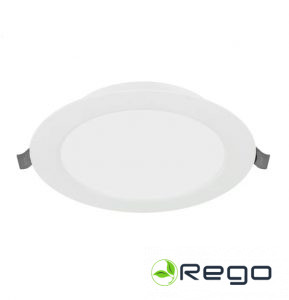 GTV G-TECH LED gaismeklis FABRO, 4 W, 300 lm, 4000K, AC220-240V, IP40, iebūvējams, apaļš, balts