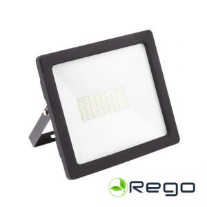 GTV G-TECH LED prožektors, 70 W, 5600 lm, 6400K, AC220-240V, IP65, 120°, melns