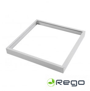 GTV Rāmis LED paneļu virsmas montāžai (ATPAKAĻĒJĀS PLĀKSNES TIPA) 60x60 cm, augstums 65 mm, balts