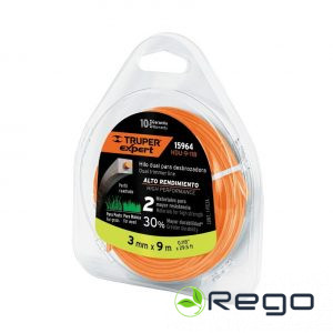 Truper Trimmeraukla 3.0mm x9m kvadrāt Expert 15964 (HDU-9-118)