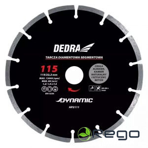 Dedra HP2118E Dimanta griešanas disks Segmenta 300/25,4mm Dynamic