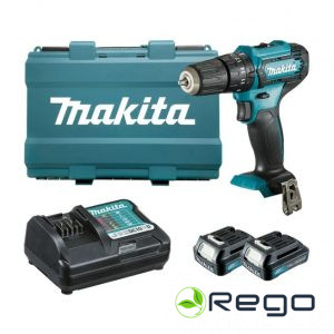 Makita HP333DWAE triecienurbjmašīna 12V 2x2.0Ah 30/14Nm