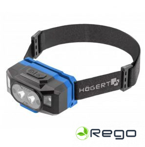 Hogert HT1E423 USB LED Galvas lukturis ar power bank