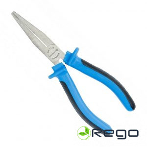 Hogert HT1P026 Plakano degunu knaibles, 160 mm, CrV tērauds.