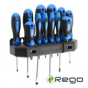 Hogert HT1S097 Skrūvgriežu komplekts, 12 gab.