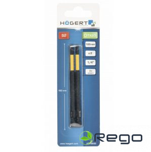 Hogert HT1S692 TX 20 Impact Bit 100 mm 2 gab
