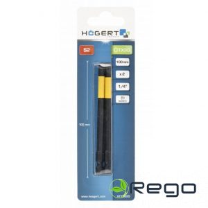 Hogert HT1S695 TX 30 Impact Bit 100 mm 2 gab