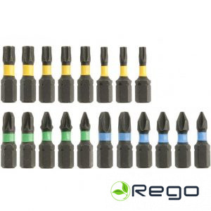 Hogert HT1S698 Triecienuzgaļi 20gab., mix 25mm.