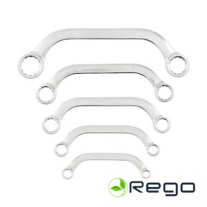 Hogert HT1W599 Uzgriežņu atslēgu komplekts C, 5 gab.