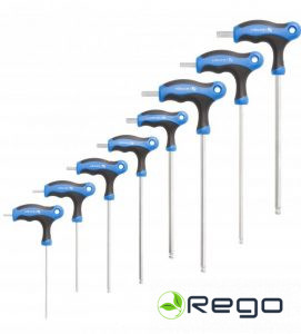 Hogert HT1W880 T-veida TORX atslēgu kompl. 8gb.