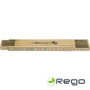 Hogert HT4M262 Saliekamais koka mērlineāls 2M