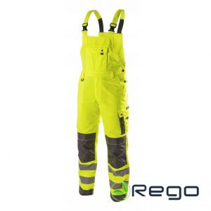 Hogert HT5K367-M Darba bikses WERSE augstas redzamības dzeltenas M izmērs
