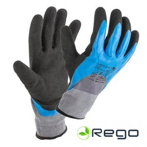 Hogert HT5K764-8  Aizsargcimdi FILS ar nitrila pārklājumu, 8.izmērs