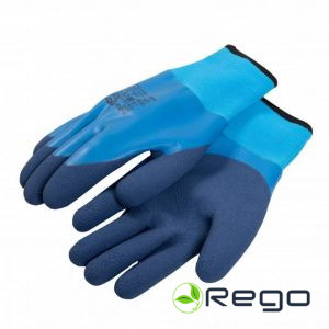 Hogert HT5K778-9 Darba cimdi ar lateksa pārklājumu DIRK , ziemas, 9.izmērs