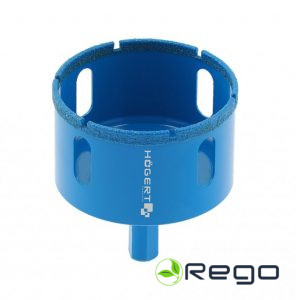 Hogert HT7D383 Dimanta kroņurbis 83 mm. Ker. flīzēm, akmenim