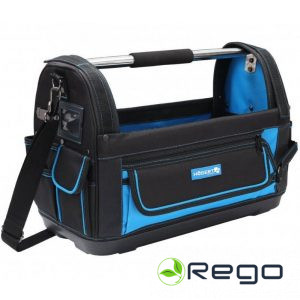 Hogert HT7G211 Pastiprinātā instrumentu soma, atvērta