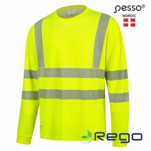 Pesso Hi-Vis krekls Hvm, CL2, dzeltens, 2XL (HVMIL_G2XL)