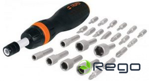 Truper Uzgaļu skrūvgriezis ,uzgaļu komplekts 24gab.18222