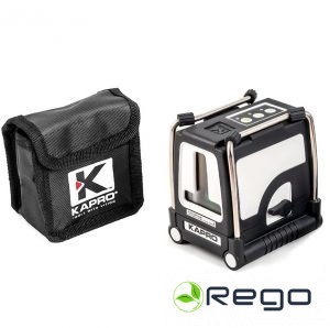 Kapro 872G Paškalibrējošs krustleņķa lāzera nivelieris ar zaļu staru