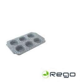 King Hoff 6 kēksiņu cepšanas forma