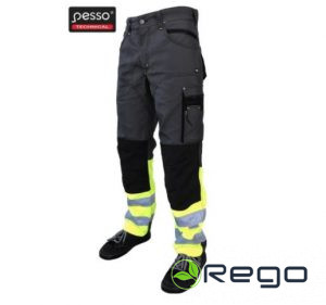 Pesso Bikses KDCPG stretch Hi-Vis tumši pelēksa/dzeltenas C56