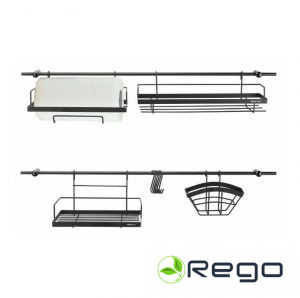 Virtuves plauktu komplekts - 16 elementu KH1498