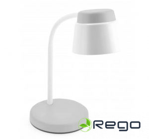 HELIN Galda lampa 6W, 350lm, AC220-240V, 3-CCT, PF>0,5, pelēka, LB-HEL6W-15-DEC