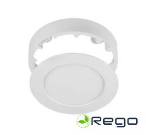 GTV LED gaismeklis MAXIS, 12W, 960lm, CCT, AC220-240V, IP44, iebūvējams, apaļš, balts