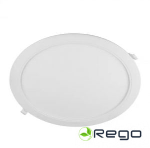 GTV LED gaismeklis MAXIS, 24W, 1950lm, CCT, AC220-240V, IP44, iebūvējams, apaļš, balts