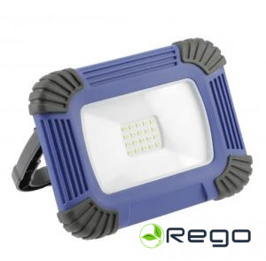 GTV LED prožektors ar uzlādējamu akumulatoru ONYX, 20 W, 100 lm, 6400K, USB 5V/1A, RA>80, IP54, 120°