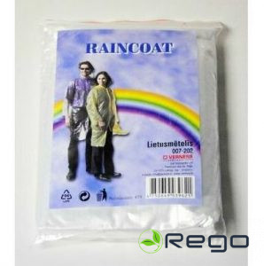 Lietusmētelis ar pogām