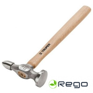 Truper Skārdnieka āmurs ar koka rokturi, lodīšu galva 312g (MAFA-11)