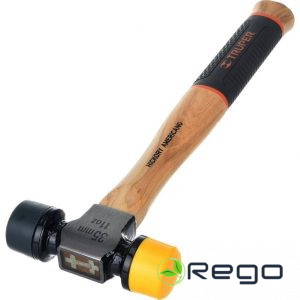 Truper Gluds āmurs ar maināmām mīkstajām/cietajām virsmām, 35 mm (MASU-35)