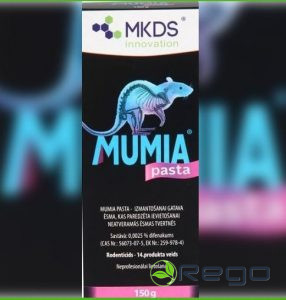 MUMIA Peļu pasta 150gr. (LV2018/MR/012)