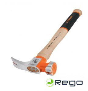 Galdnieku āmurs ar koka rokturi un neslīdošu saķeri 710g