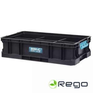 Dedra N0307 Atverta instrumentu kaste ar flex 100 starpsienam