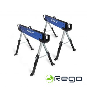 Dedra N1103 Darbnīcu statīvi galdnieka 2 gab., saliekami, regulējami, maksimālā slodze 1180 kg/pār