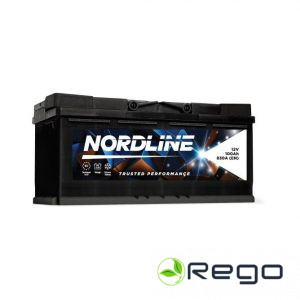 Nordline Akumulators 100 Ah 12V 830A 354x175x190 mm (NOR357)