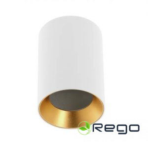 GTV Griestu gaismeklis AERO II, IP20, maks. 20 W, apaļš, balts