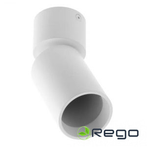 GTV Griestu gaismeklis FARGO MINI 2, GU10, 56x150mm, IP20, max. 20 W, apaļš, balts